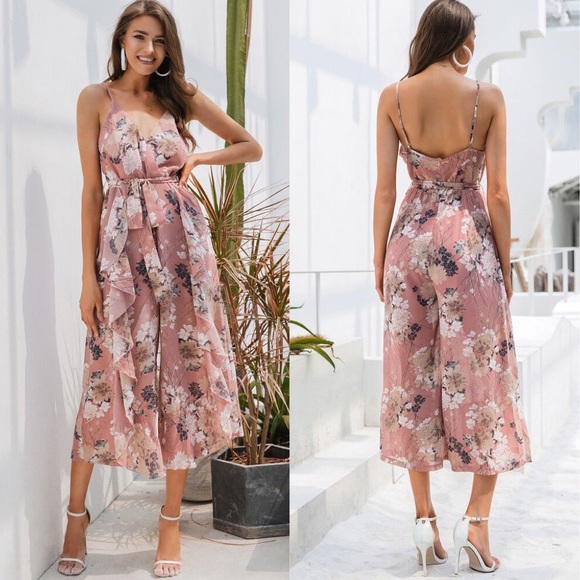 ⭐️Clearance⭐️October Love Floral Jumpsuit - Picture 2 of 2